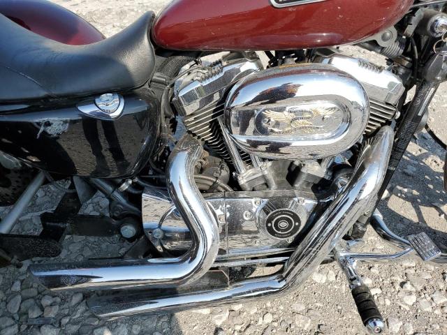 1HD1CX3168K422457 - 2008 HARLEY-DAVIDSON XL1200 L BURGUNDY photo 7