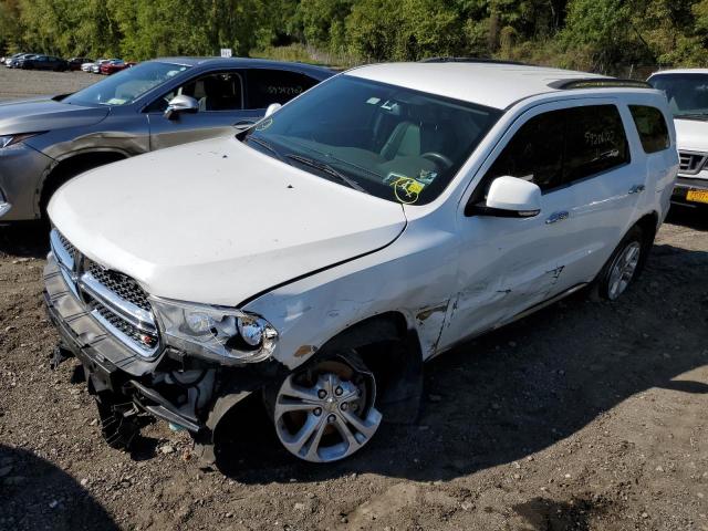 1C4RDJDGXDC518193 - 2013 DODGE DURANGO CR WHITE photo 2