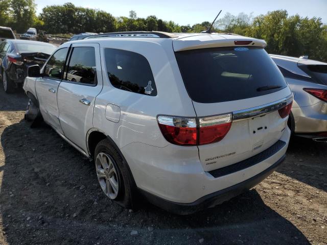 1C4RDJDGXDC518193 - 2013 DODGE DURANGO CR WHITE photo 3