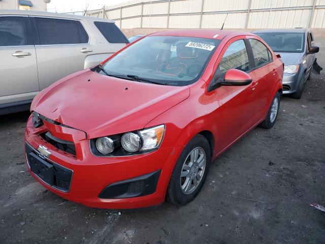 1G1JA5SH2C4230064 - 2012 CHEVROLET SONIC LS RED photo 1