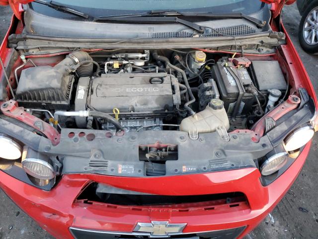 1G1JA5SH2C4230064 - 2012 CHEVROLET SONIC LS RED photo 11