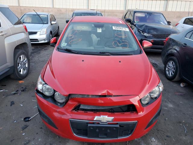 1G1JA5SH2C4230064 - 2012 CHEVROLET SONIC LS RED photo 5