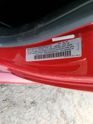 3VWPG3AG5AM000210 - 2010 VOLKSWAGEN NEW BEETLE 红色 照片 10