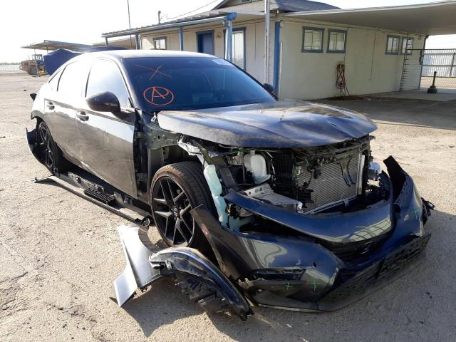 2HGFE2F51NH578445 - 2022 HONDA CIVIC SPOR CHARCOAL photo 1