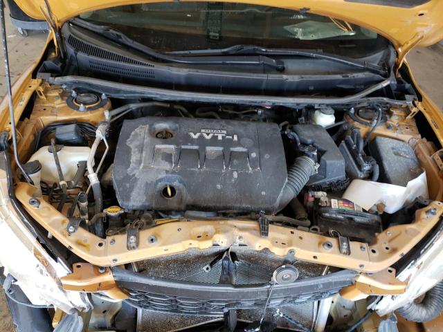 2T1KU40E39C008323 - 2009 TOYOTA MATRIX ORANGE photo 7