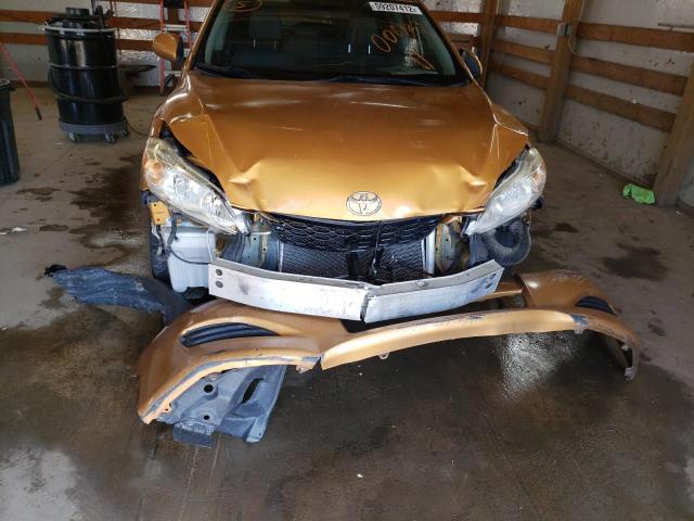 2T1KU40E39C008323 - 2009 TOYOTA MATRIX ORANGE photo 9