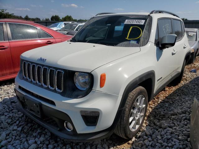 ZACNJCBBXMPN30220 - 2021 JEEP RENEGADE L WHITE photo 2