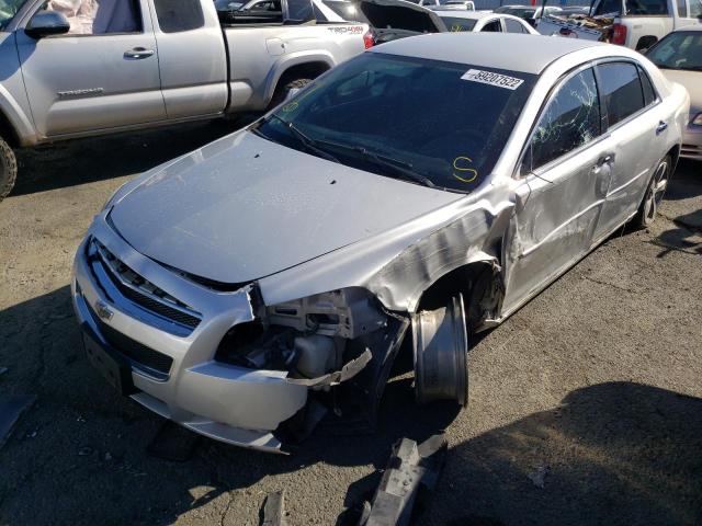 1G1ZC5E08CF386858 - 2012 CHEVROLET MALIBU 1LT 银色 照片 2
