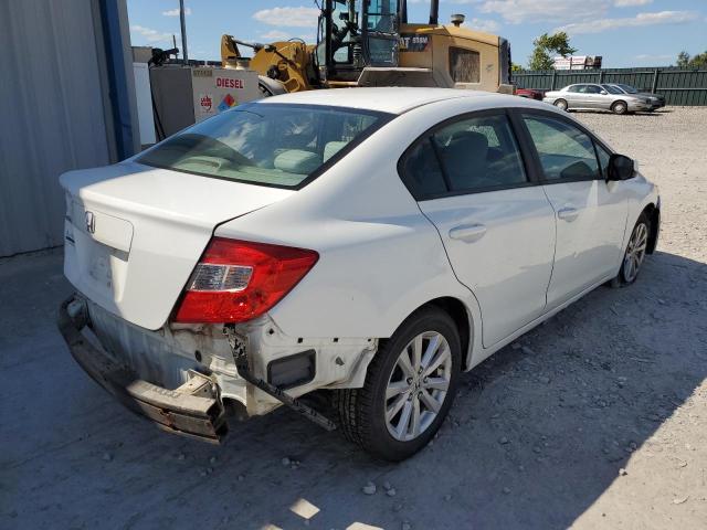 19XFB2F86CE081398 - 2012 HONDA CIVIC EX WHITE photo 4