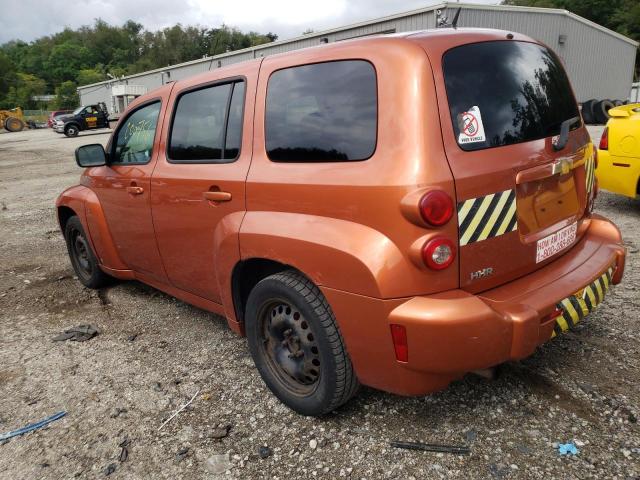 3GNCA13D18S705951 - 2008 CHEVROLET HHR LS ORANGE photo 3