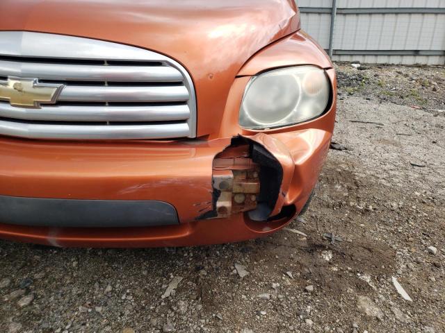 3GNCA13D18S705951 - 2008 CHEVROLET HHR LS ORANGE photo 9