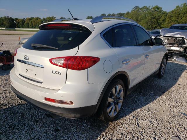 JN1AJ0HP4AM702323 - 2010 INFINITI EX35 BASE WHITE photo 4