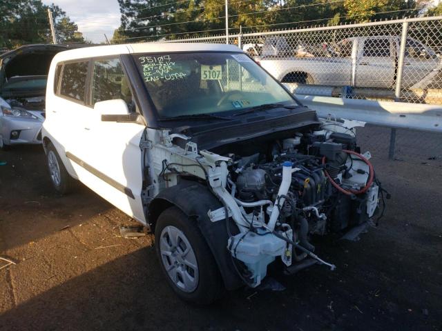 KNDJT2A57D7505015 - 2013 KIA SOUL WHITE photo 1