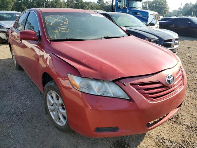 4T1BE46K67U177077 - 2007 TOYOTA CAMRY CE RED photo 1