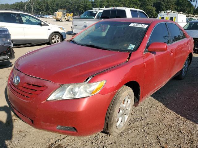 4T1BE46K67U177077 - 2007 TOYOTA CAMRY CE RED photo 2