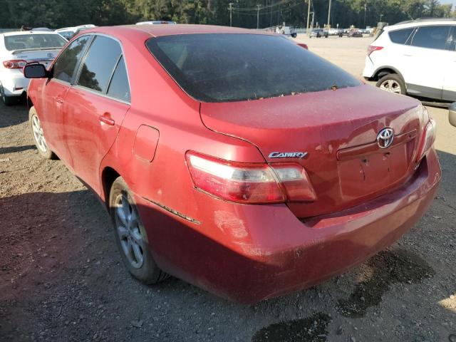 4T1BE46K67U177077 - 2007 TOYOTA CAMRY CE RED photo 3