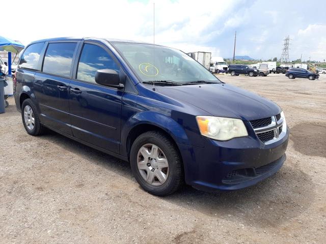 2C4RDGBG0CR322694 - 2012 DODGE GRAND CARA BLUE photo 1