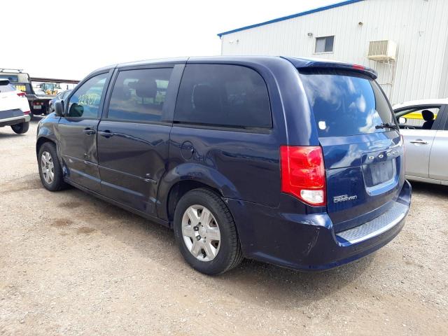 2C4RDGBG0CR322694 - 2012 DODGE GRAND CARA BLUE photo 3