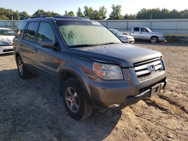 5FNYF187X8B006247 - 2008 HONDA PILOT GRAY photo 1