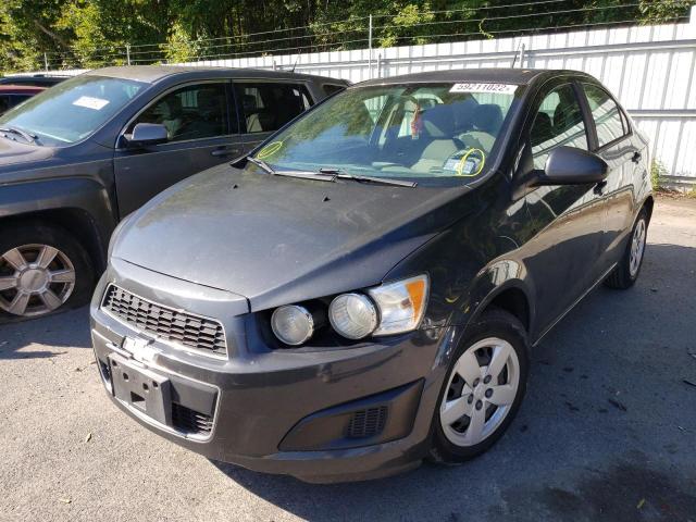 1G1JA5SG9E4116444 - 2014 CHEVROLET SONIC LS 灰色 照片 2