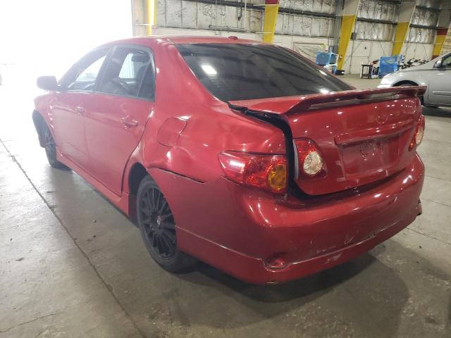 2T1BE4EE1AC041671 - 2010 TOYOTA COROLLA XR 红色 照片 3