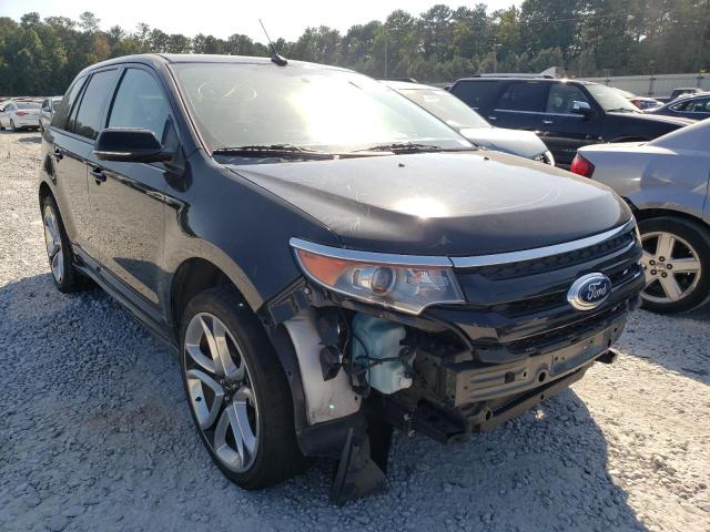 2FMDK3AKXEBA88859 - 2014 FORD EDGE SPORT BLACK photo 1