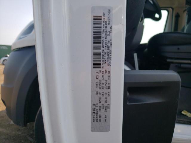 3C6TRVAG2GE130687 - 2016 RAM PROMASTER WHITE photo 10
