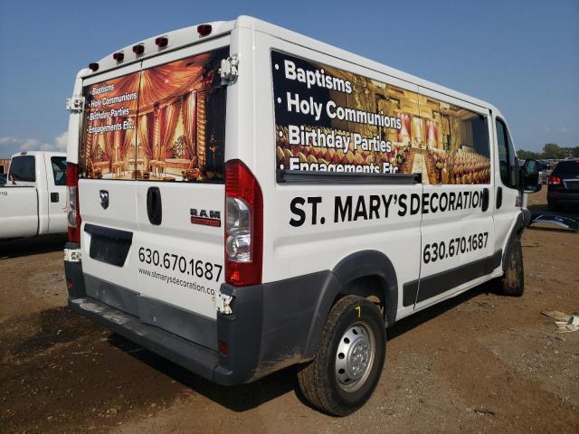 3C6TRVAG2GE130687 - 2016 RAM PROMASTER WHITE photo 4