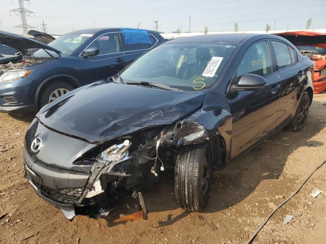 JM1BL1UF0C1553704 - 2012 MAZDA 3 I BLACK photo 2