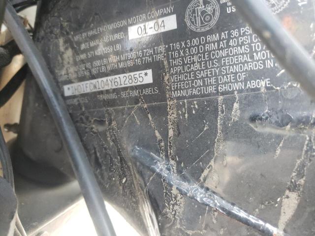 1HD1FCW104Y612855 - 2004 HARLEY-DAVIDSON FLHTCUI 金色 照片 10