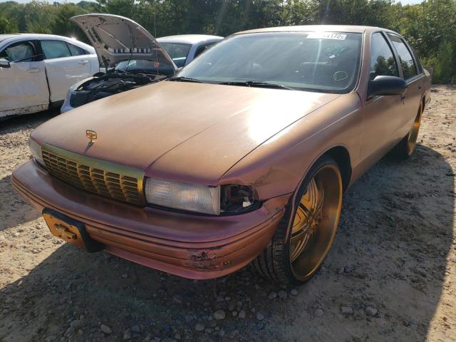 1G1BL52W0SR145920 - 1995 CHEVROLET CAPRICE CL 粉色 照片 2