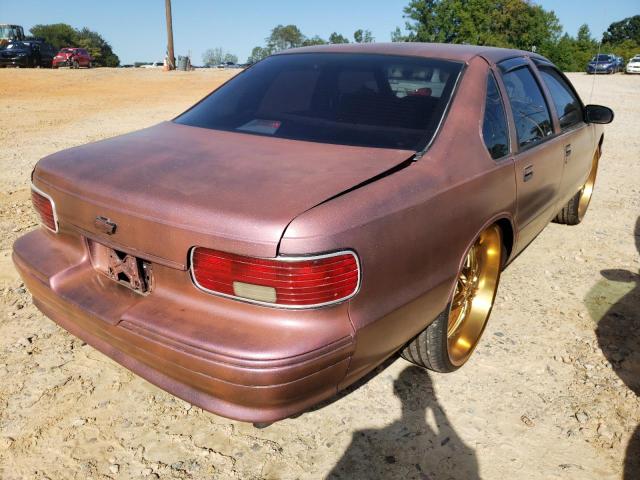 1G1BL52W0SR145920 - 1995 CHEVROLET CAPRICE CL 粉色 照片 4