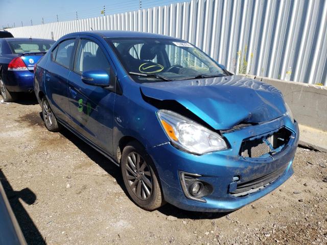 ML32F4FJ2KHF15865 - 2019 MITSUBISHI MIRAGE G4 BLUE photo 1