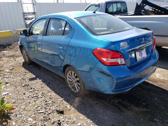 ML32F4FJ2KHF15865 - 2019 MITSUBISHI MIRAGE G4 BLUE photo 3