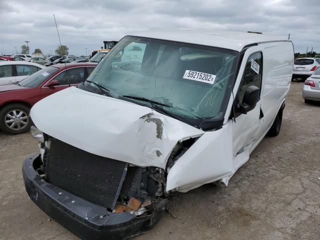 1GTS7AFX0C1169528 - 2012 GMC SAVANA G15 WHITE photo 2