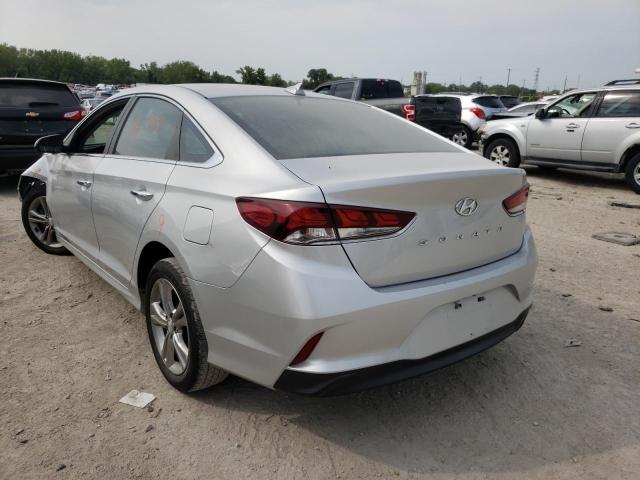 5NPE34AF9JH688818 - 2018 HYUNDAI SONATA ECO SILVER photo 3