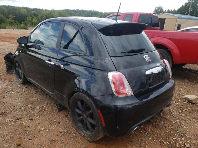 3C3CFFFH2DT551538 - 2013 FIAT 500 ABARTH BLACK photo 3