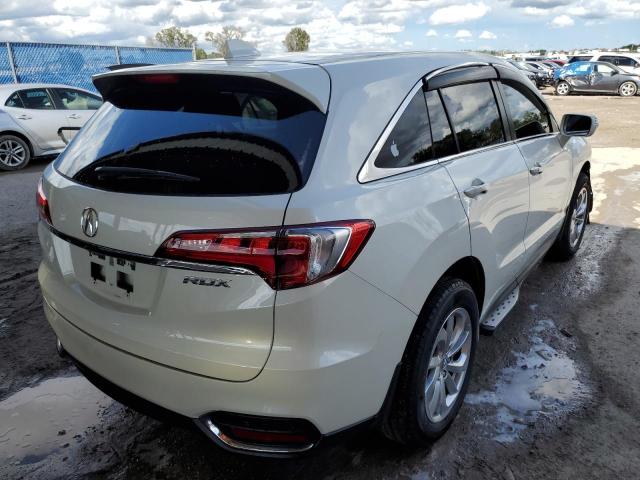 5J8TB3H39HL006012 - 2017 ACURA RDX WHITE photo 4