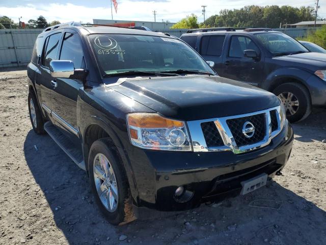 5N1BA0NF2EN613553 - 2014 NISSAN ARMADA PLA BLACK photo 1