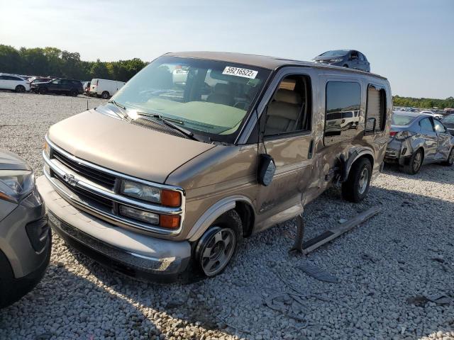 1GBFG15R6Y1275613 - 2000 CHEVROLET EXPRESS G1 GOLD photo 2