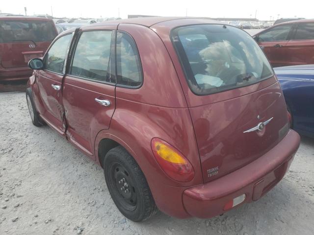 3C4FY58B75T639637 - 2005 CHRYSLER PT CRUISER RED photo 3