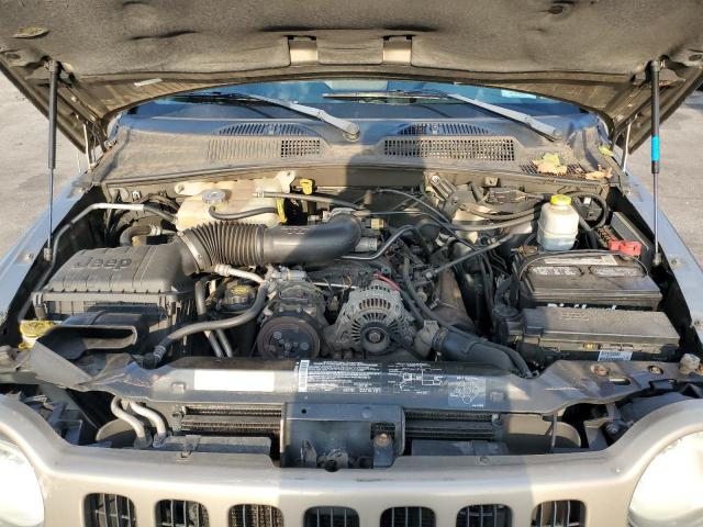 1J4GL48K54W220640 - 2004 JEEP LIBERTY SP TAN photo 7