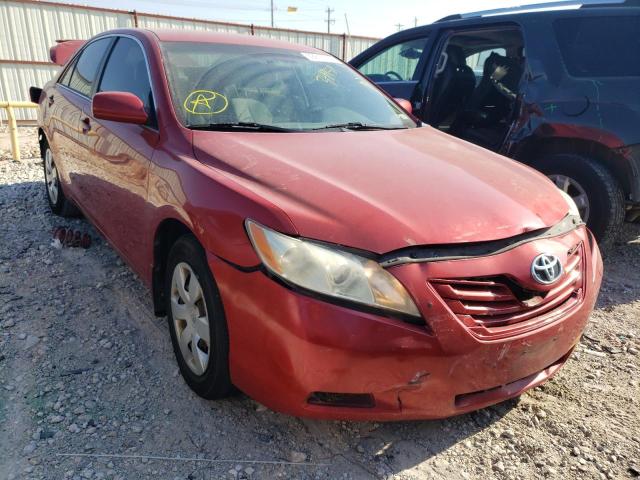 4T1BE46K99U349511 - 2009 TOYOTA CAMRY BASE RED photo 1