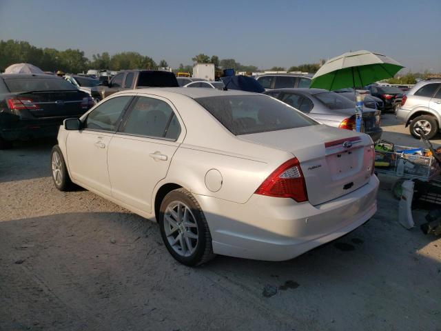 3FAHP0JG0CR136570 - 2012 FORD FUSION SEL WHITE photo 3