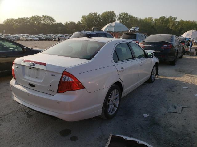 3FAHP0JG0CR136570 - 2012 FORD FUSION SEL WHITE photo 4