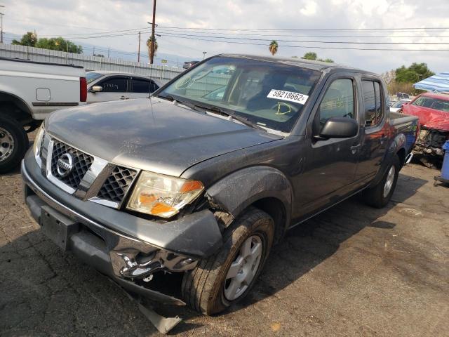 1N6AD07U65C463300 - 2005 NISSAN FRONTIER C GRAY photo 2