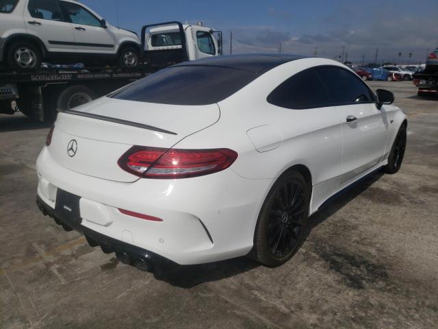 W1KWJ6EB5MG064834 - 2021 MERCEDES-BENZ C 43 AMG WHITE photo 4