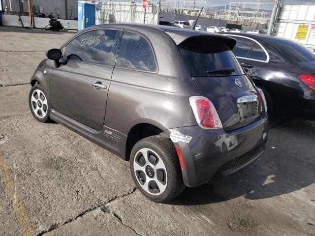 3C3CFFGE0GT180405 - 2016 FIAT 500 ELECTR GRAY photo 3