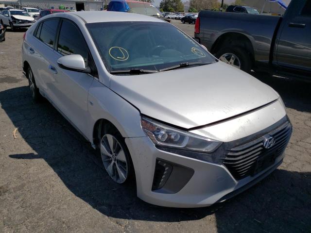 KMHC75LD4JU090506 - 2018 HYUNDAI IONIQ LIMI SILVER photo 1