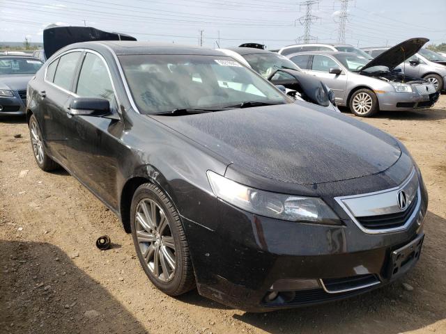 19UUA8F37EA000644 - 2014 ACURA TL SE BLACK photo 1